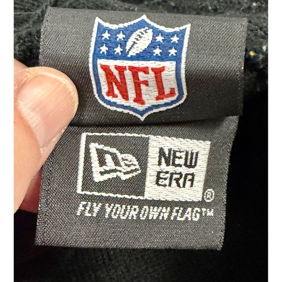 Pittsburgh Steelers NFL Knit Beanie Black - Picture 4 of 5